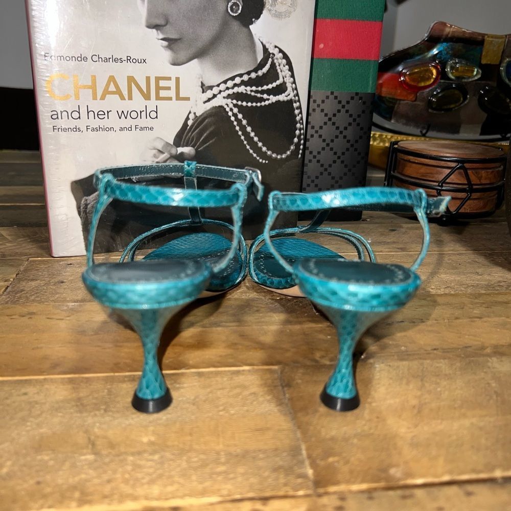 Manolo Blahnik Racqui Sandals - Picture 6 of 10